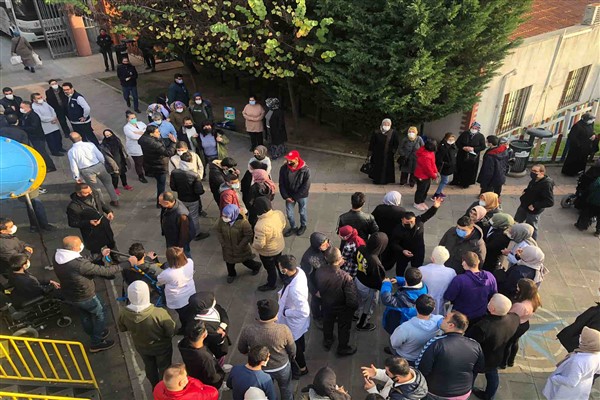 Engelliler tatbikatta heyecanlı anlar yaşadı