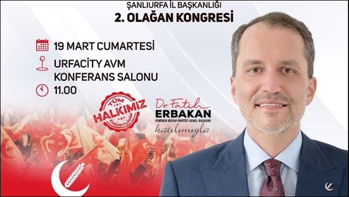 Erbakan’ın Şanlıurfa Programında Flaş Gelişme !