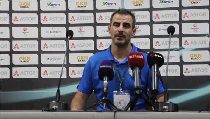 Ercan Ağaçe: Oyuncularımı Tebrik Ediyorum-[VİDEO]