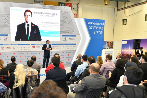 Eurasia Rail ikinci gününde  Serdar Kuzuloğlu’nu ağırladı 