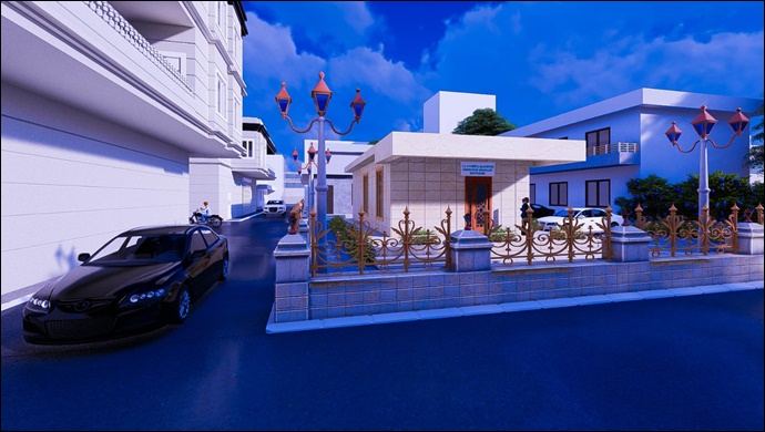 Eyyübiye Belediyesi ‘Muhtar Evi’yapım Çalışmalarını Sürdürüyor