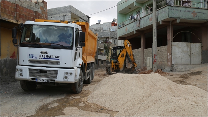 Eyyübiye Belediyesi, Asfalt Öncesi PMT Serimi Yaptı-(VİDEO)