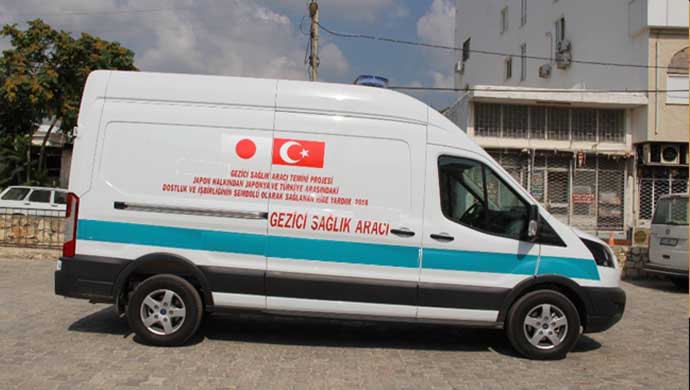 Eyyübiye Belediyesi'ne ‘Mobil Jinekoloji ve Sağlık Tarama Aracı’ kazandırıldı