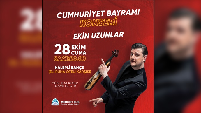 Eyyübiye Belediyesi’nden Cumhuriyet Konseri