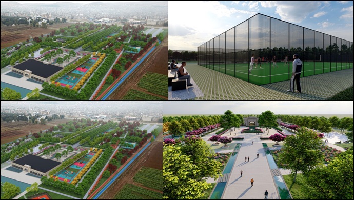 Eyyübiye, Bölgenin En Büyük Millet Bahçesine Kavuşuyor-(VİDEO)