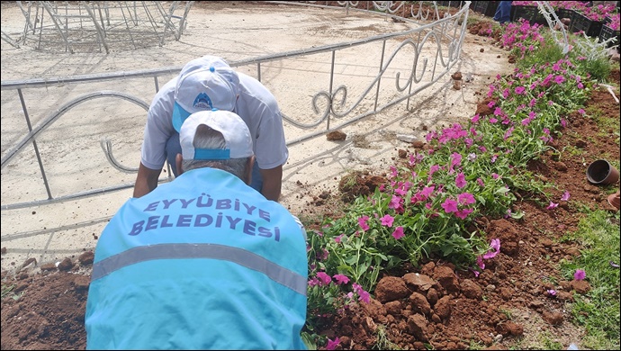 Eyyübiye Parklarla Güzelleşiyor-(VİDEO)