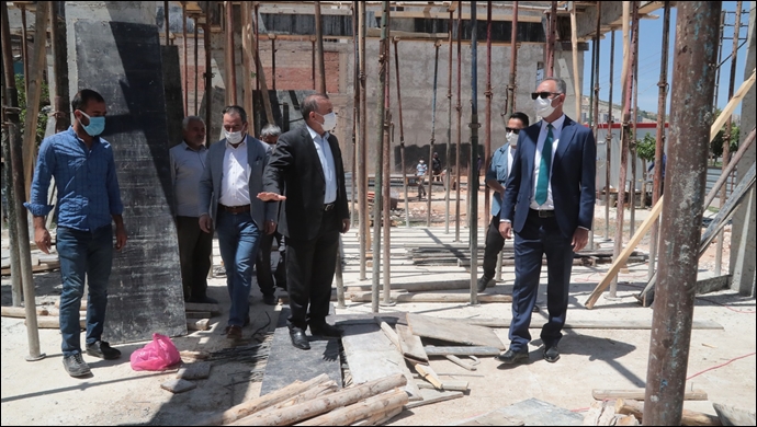 Eyyübiye’de 4 Katlı Gençlik Merkezi Yükseliyor-(VİDEO)