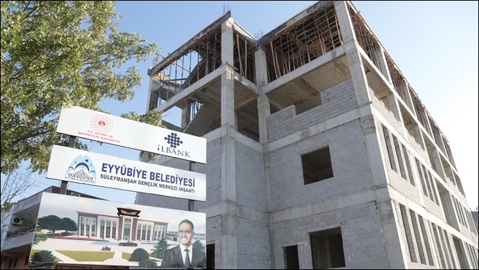 Eyyübiye’de Eserler Bir Bir Yükseliyor-(VİDEO)