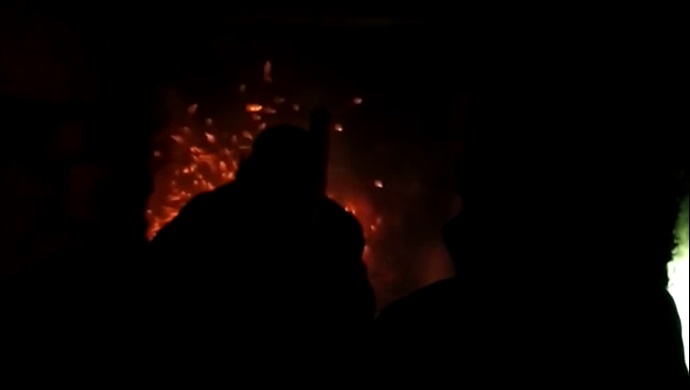 Eyyübiye'de evde yangın çıktı! İtfaiye müdahale etti-(VİDEO)