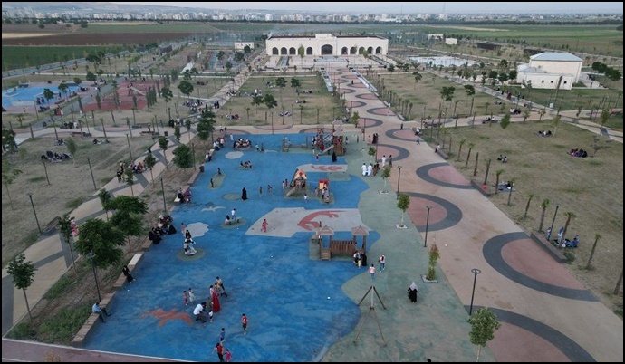 Eyyübiye'de Halkın Doğayla Buluştuğu Mekan-(VİDEO)