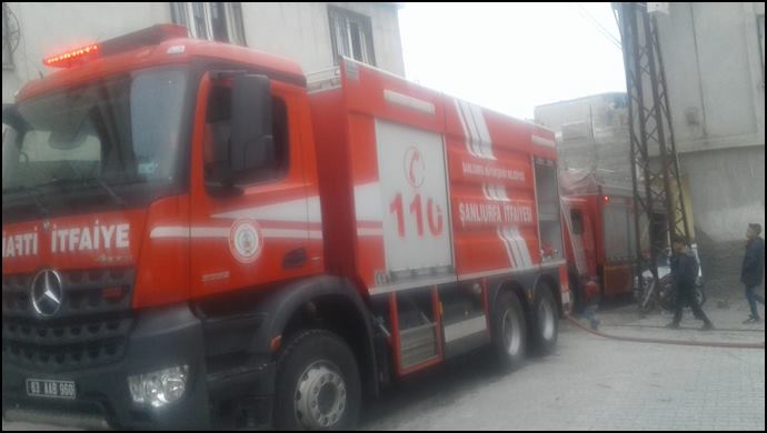 Eyyübiye’de Yangın