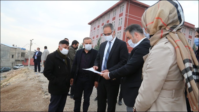 Eyyübiye’den 15 Temmuz Mahallesine Şelale Ve Park Yapımı-(VİDEO) 