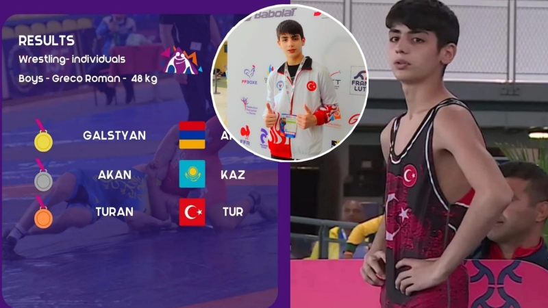 Eyyübiyeli Güreşçi Türkiye’nin Gururu Oldu-(VİDEO)