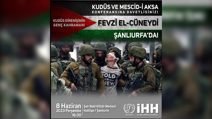 Filistin Direnişinin Sembolü Fevzi el-Cuneydi Urfa’da!