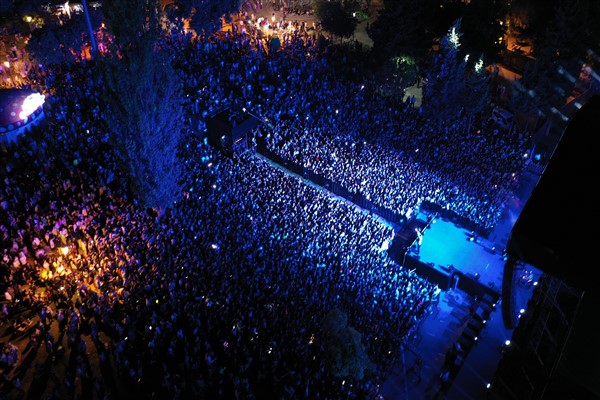 GastroANTEP festivalinin ilk gününde Fatma Turgut sahne aldı