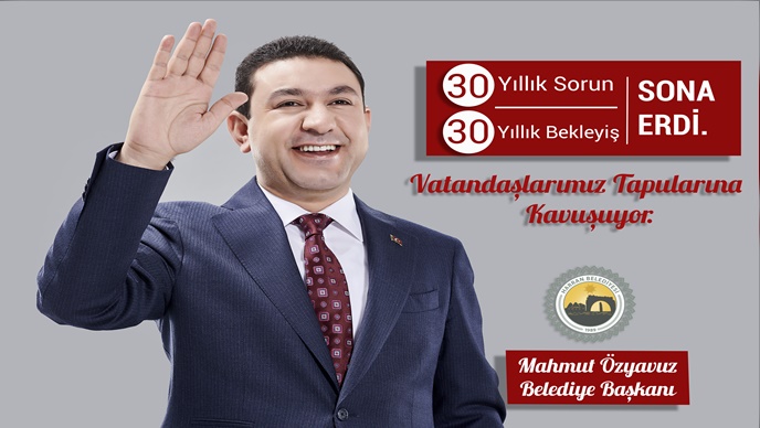 Genç Başkan’dan Tapu Müjdesi