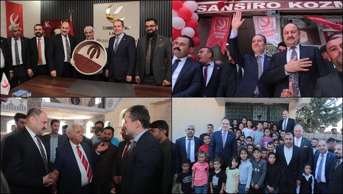 Genel Başkan Erbakan ve Başkan Gülpınar’ın İlçe Temasları-(VİDEO)