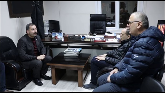 Geyve Belediye Başkanı Kaya'dan Baskan Baydilli'ye Ziyaret-(VİDEO)