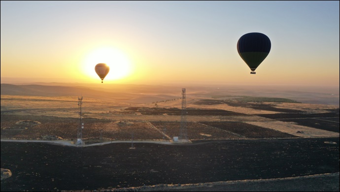 Göbeklitepe’de Lisanslı Balon Uçuşları Başladı-(VİDEO)