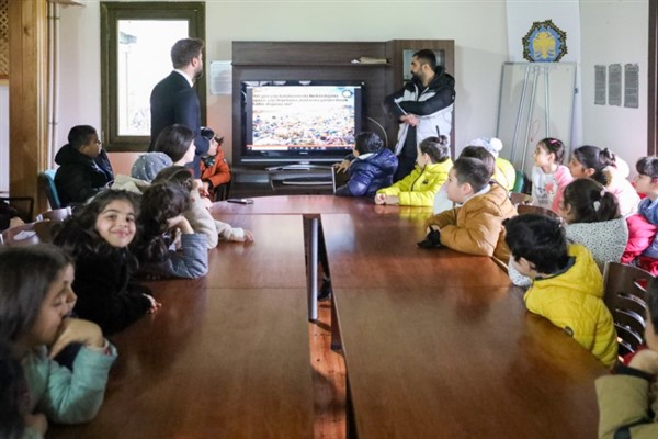 Güneş Evi öğrencileri ağırladı