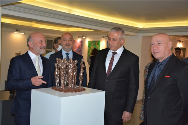 Güzel Sanatlar Ocak Sergisi, Atatürk Kongre ve Kültür Merkezi Sergi Salonu’nda açıldı