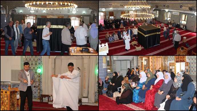 Hacı Adaylarına Yönelik Kabe Maketli Seminer Düzenlendi