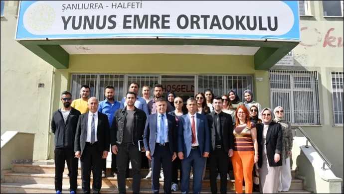 Halfeti'de Öğrenci ve Öğretmenlerle Buluşma