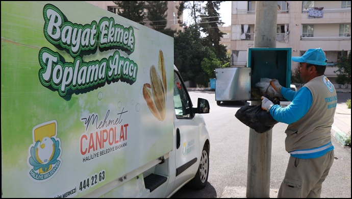 Haliliye Belediyesi ile aylık 9 yön ekmek israfı önleniyor