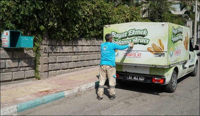 Haliliye Belediyesi Bayat Ekmek toplama projesiyle ekmek israfı önleniyor