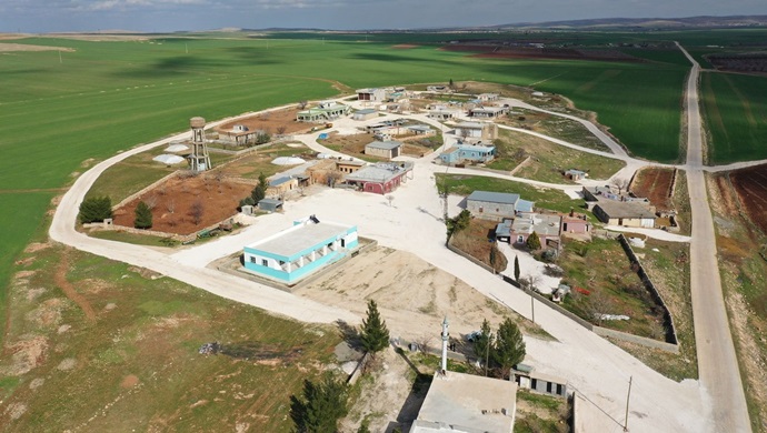 Haliliye Belediyesi Gümüştaş, İncirli, Üçkonak, Tekerli ve Yarımsu'’da, stabilize yol çalışmaları