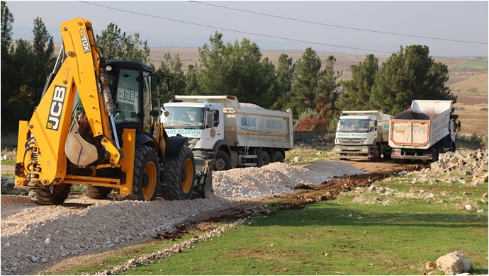 Haliliye Belediyesi, Kırsalda Yeni Yolları Hizmete Sunuyor-(VİDEO)