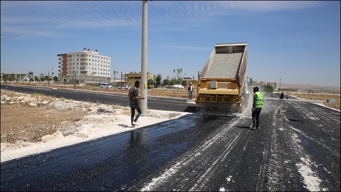 Haliliye Belediyesinden kırsal ve merkezde asfalt atağı-(VİDEO)