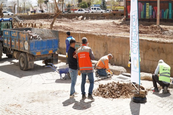 Haliliye’de üstyapı çalışmaları sürüyor 