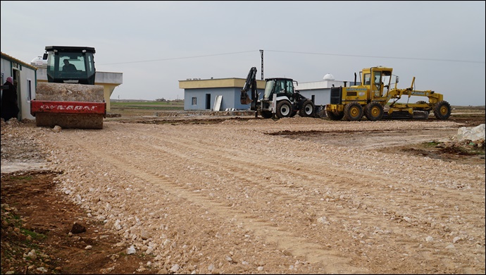 Haliliye Kırsalındaki Yol Çalışmaları Tam Not Aldı