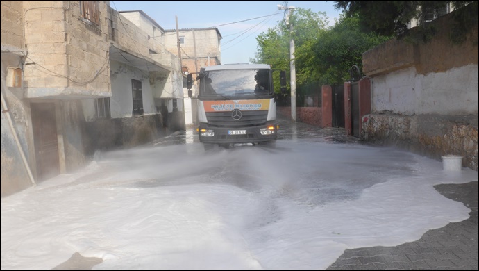 Haliliye Salgınla Mücadeleye Ara Vermiyor-(VİDEO)