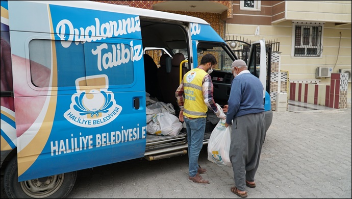 Haliliye Zor Günlerde Halkını Yalnız Bırakmıyor-(Videolu)