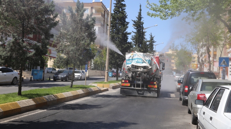 Haliliye’de Çalışmalar Sokağa Çıkma Yasağında Da Sürdü-(VİDEO)