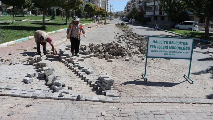 Haliliye’de Hummalı Çalışmalar İle Yolların Kalitesi Artıyor-(VİDEO)