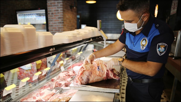 Haliliye'de Kasaplara Hijyen ve Ruhsat Denetimi-(VİDEO)