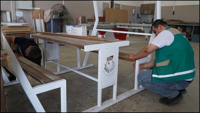 Haliliye'de parklar yenileniyor