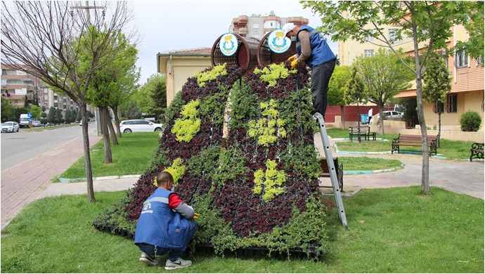 Haliliye'de Parklarda Hummalı Çalışmalar-(VİDEO)