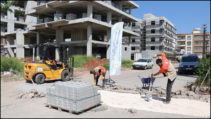 Haliliye'de üst yapı çalışmaları devam ediyor