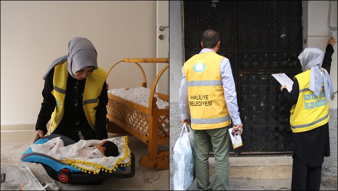 Haliliye’de Yeni Doğan Bebeklerin Hediyeleri Hanelere Teslim Ediliyor-(VİDEO)