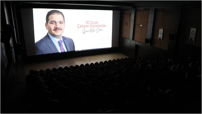 Haliliye’den Gazetecilere Sinema Etkinliği-(Video-Foto)