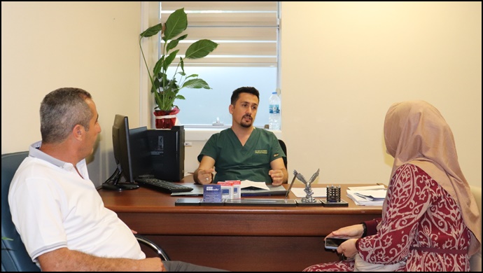 Harran Üniversitesi Hastanesi'nde bir ilk: Ameliyatsız Guatr tedavisi-(VİDEO)