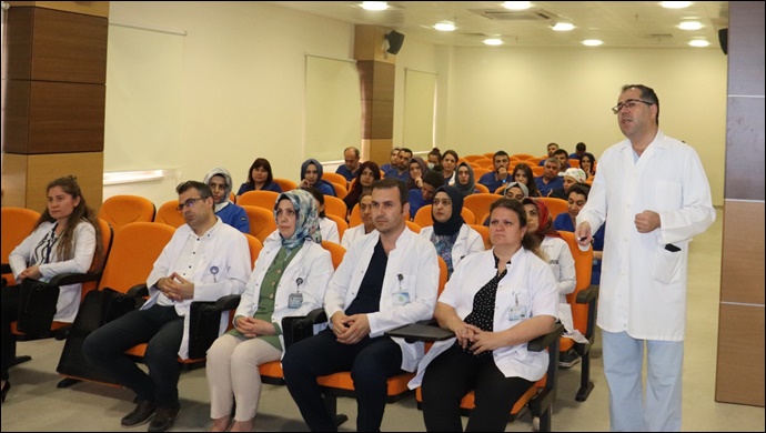 Harran Üniversitesi Hastanesi Personeline KKKA Bilgilendirme Semineri