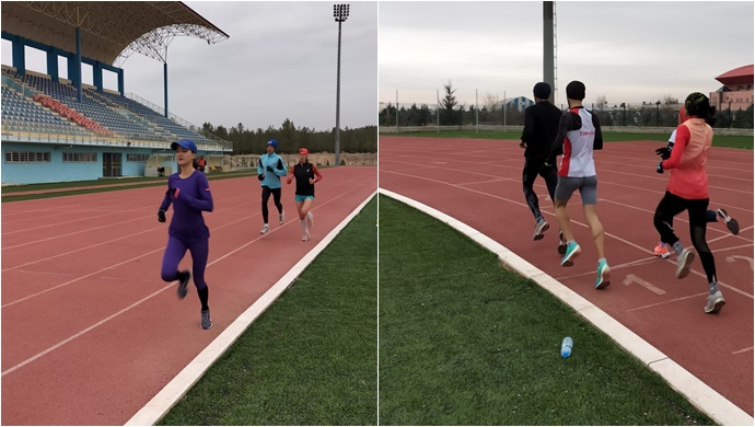 Harran Üniversitesi, Atletizm Milli Takımı Olimpiyat Kafilesine Ev Sahipliği Yapıyor
