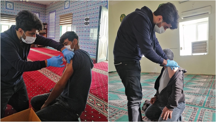 Harran’da 16 Ekip İle 48 Mahalle Aşılandı