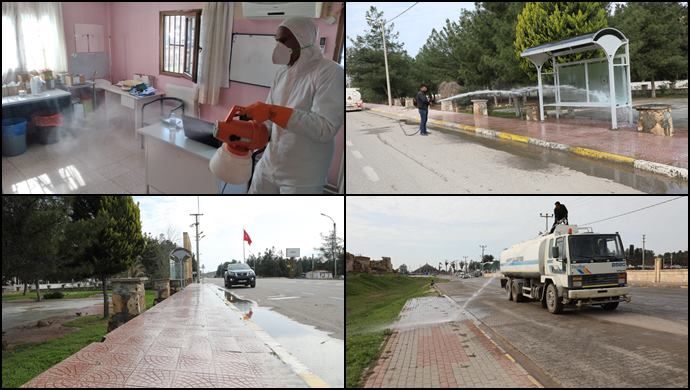 Harran’da Corona Virüs Önlemleri Tüm Hızıyla Devam Ediyor