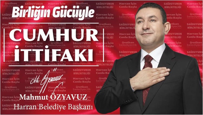 Harran'da Cumhur İttifakının Adayı Mahmut Özyavuz Oldu